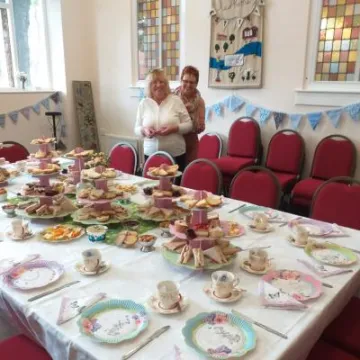 Haughton afternoon tea
