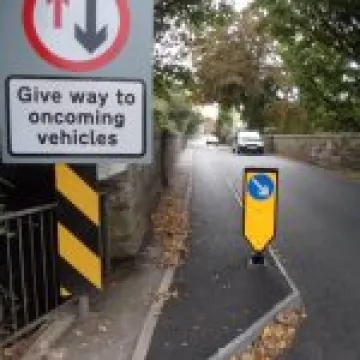 Traffic calming finished