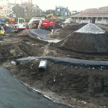 Transition Extreme skatepark building works