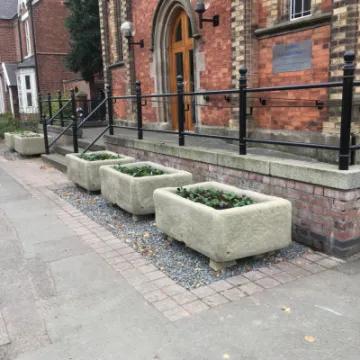 Front Planters