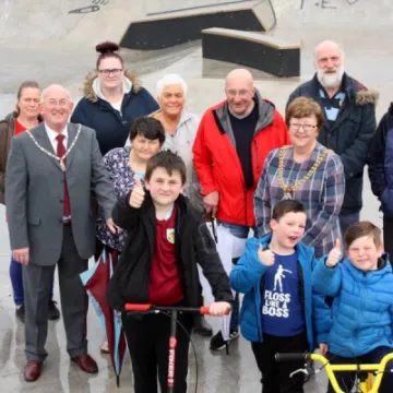 Stoops skatepark opening day