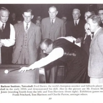Snooker at the Barbour