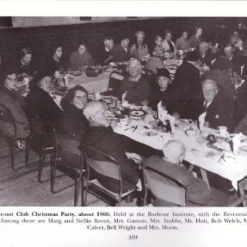 Forget-me-not Christmas Party about 1966.