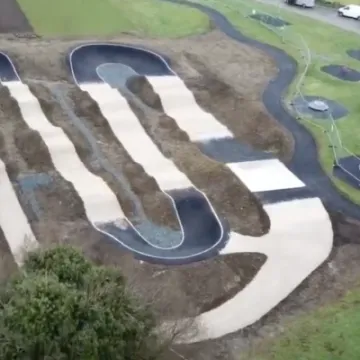 Newton Stewart BMX track overview