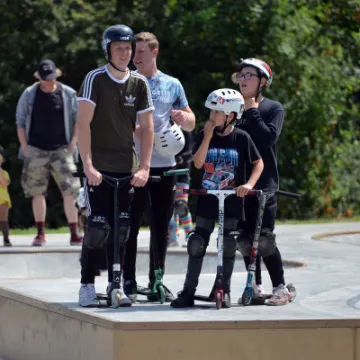 Newhaven skatepark riders ready to roll