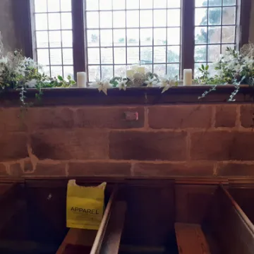 Church Flowers Xmas 2