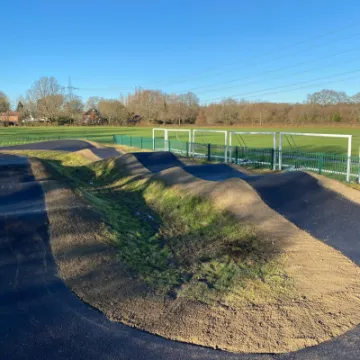Swanmore pump track rollers