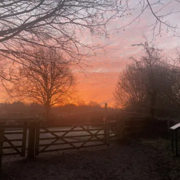 Tarvin Sunrise 140122 – 2