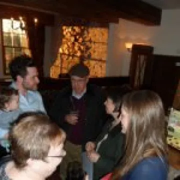 2014 Welcome evening at the Badger Inn