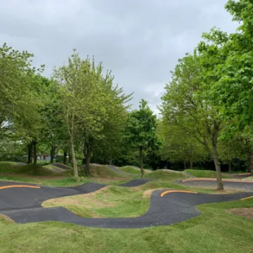 Upton Lane pump track 04