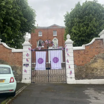 Tarvin Hall Jubilee Bunting