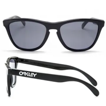 Oakley Frogskins In Polished Black With Grey Lenses OO9013-24-306