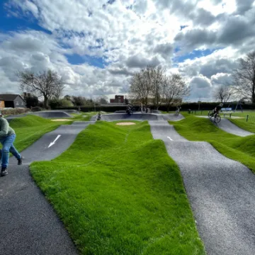 Buntingford pump track 04