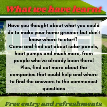 Record 51-How to have a Greener Home &ndash; What we have learnt