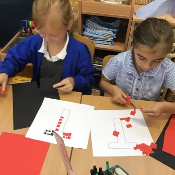 Y3 mosaic art