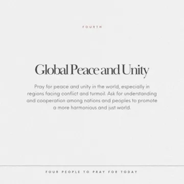 5- Four People To Pray For