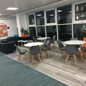Informal area at SPX Flow offices in Manchester
