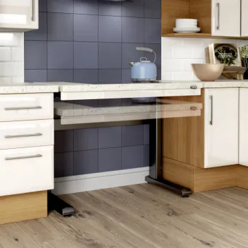 Akw&rsquo;S Activmotion Rise and Fall Worktops Allow T