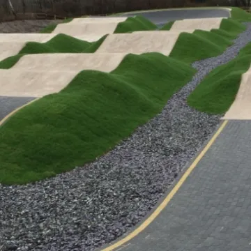 Landscaping and turfing