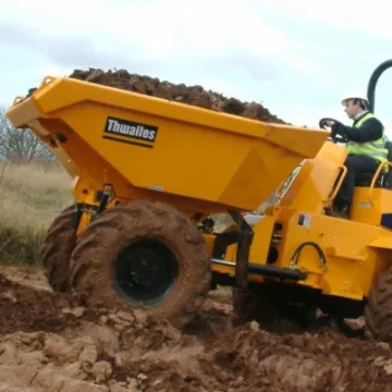 Six tonne dumper for hire