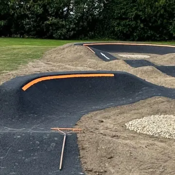 Pickering pump track surfacing