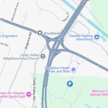 Boughton Park and Ride Location