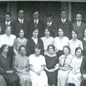 The winning Choir in the 1920s