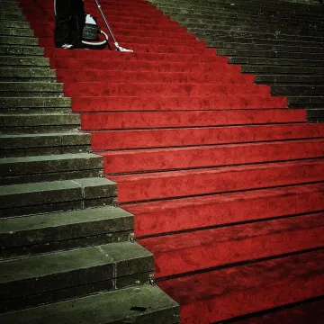 Stairs, rise, entrance, perspective, red carpet, red, carpet, prominent, red carpet, red carpet, red carpet, red carpet, red carpet