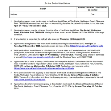 Election Notice 11-09-25