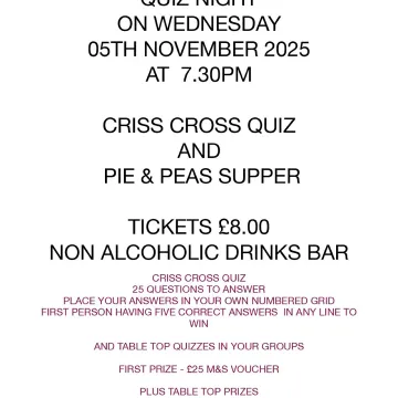 Quiz Night Nov 2025