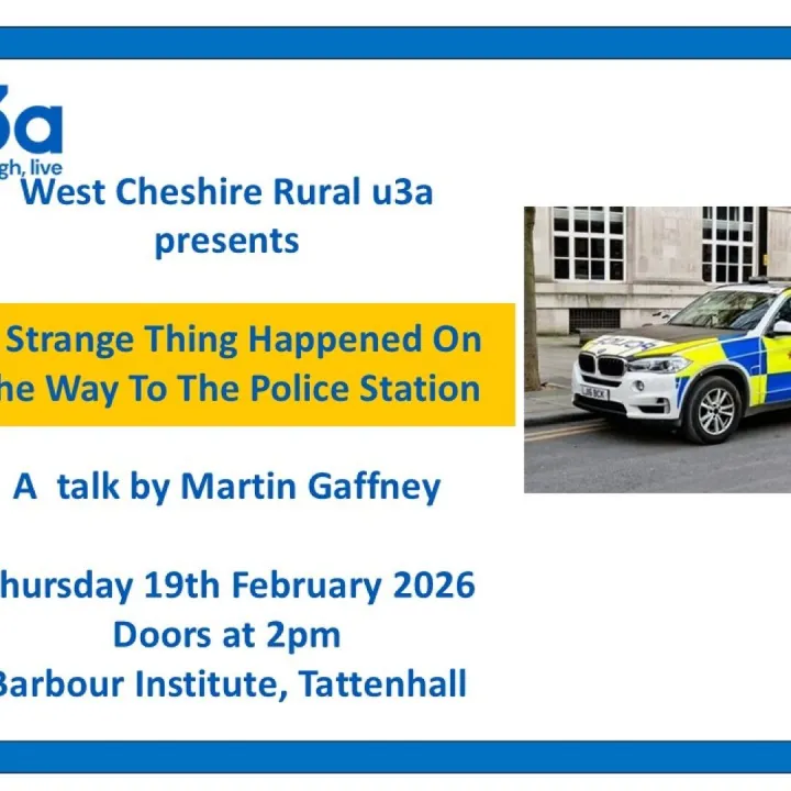 U3a February 2026 Mtg