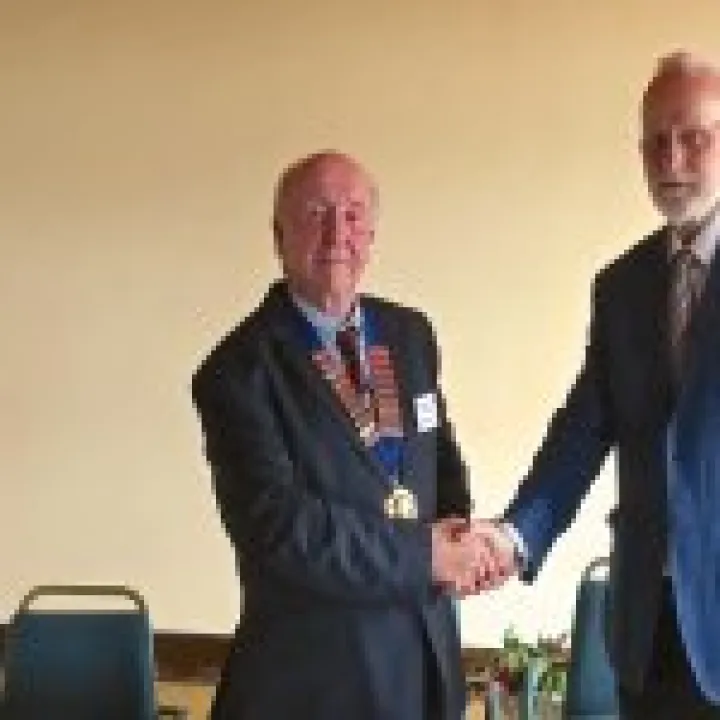 New President David Mounteney 1