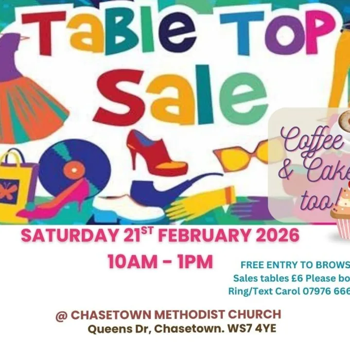 Table Top Sale