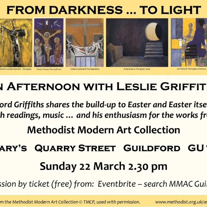 An Afternoon With Leslie Griffiths &ndash; 22 March