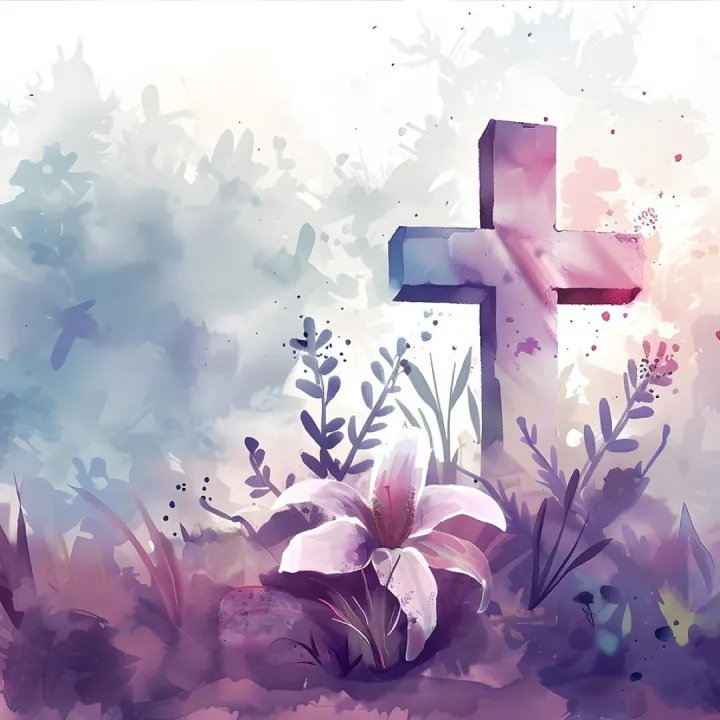 Ai generated, cross, church, easter