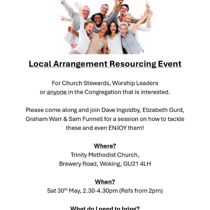 La Resourcing Event &ndash; Spring 2026 &ndash; Poster