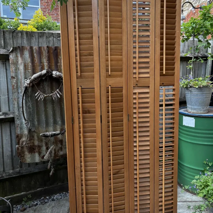 indoors door shutter/slatted blinds style – Items free to a good home!