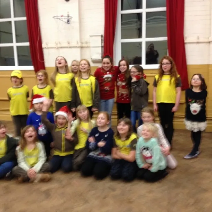 Group photo of the Brownies