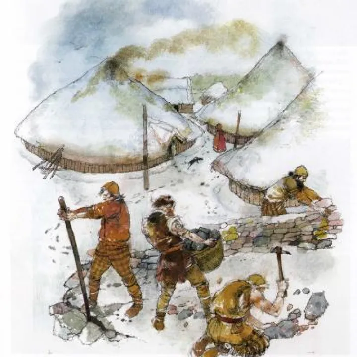 hillfort reconstruction