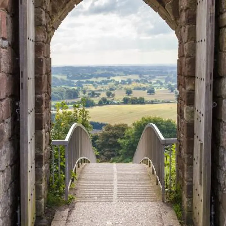 Beeston Castle in October 44