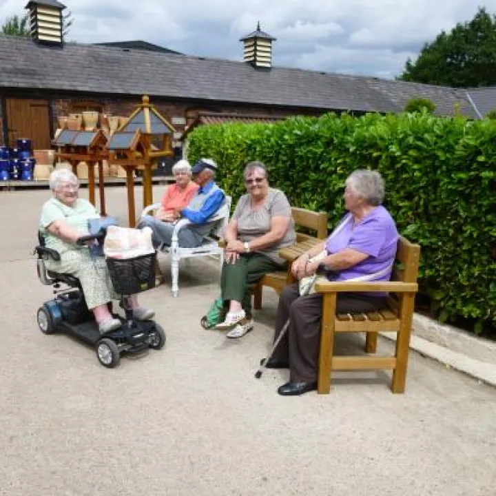 P1000958 &ndash; Over 60s Youth Club at Wheelock Hall Farm