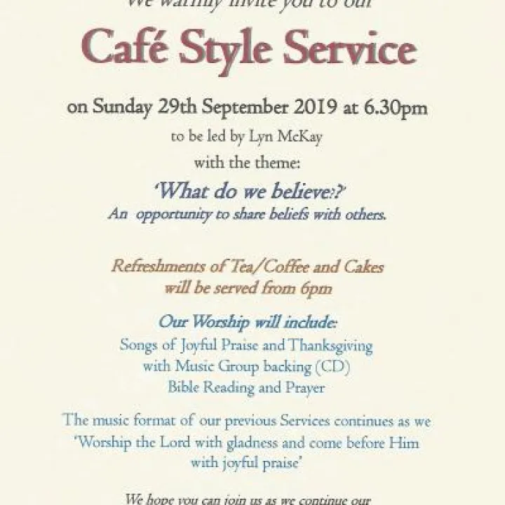19-9 Cafe Style Service &ndash; new