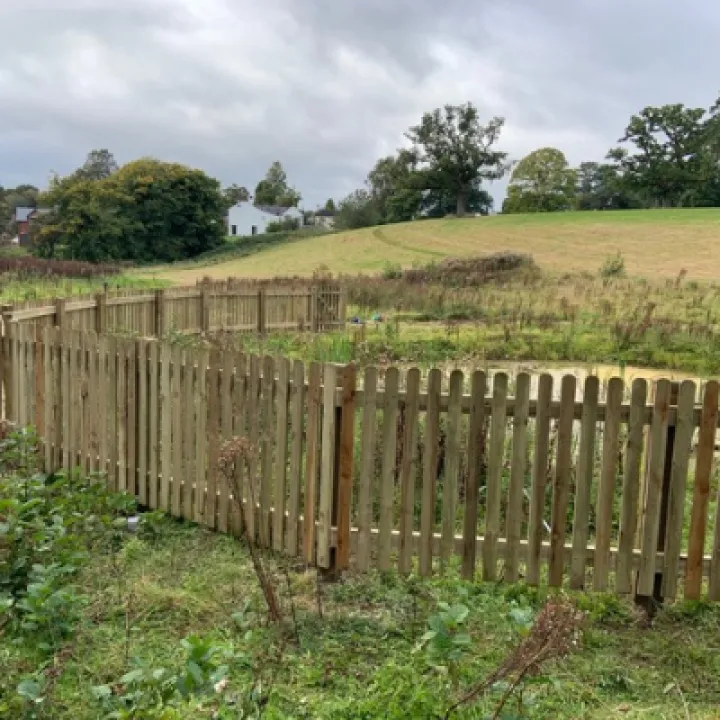 Turnpike Field Pond Fencing