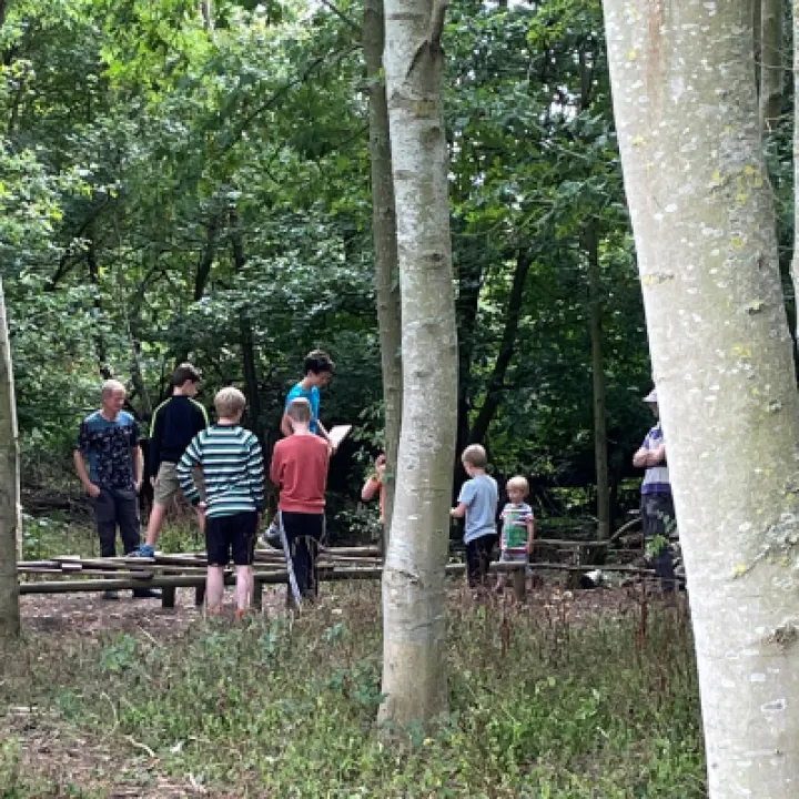 Junior Church outside