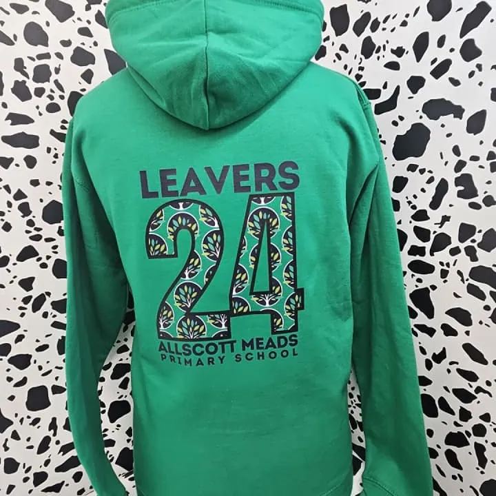Leavers Hoodie With Dtf Printing