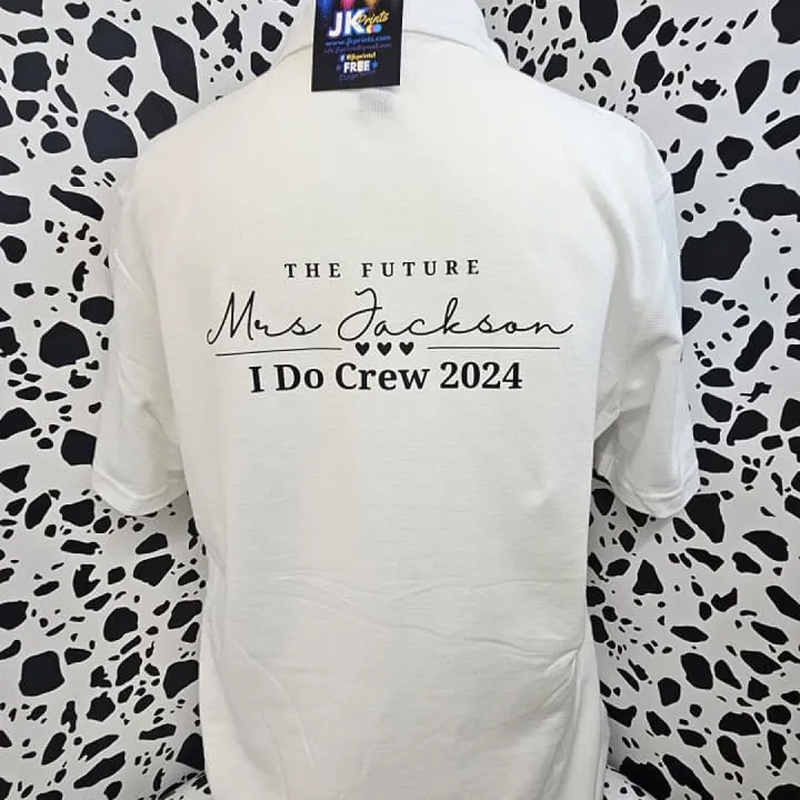 Polo Shirt With Dtf Printing