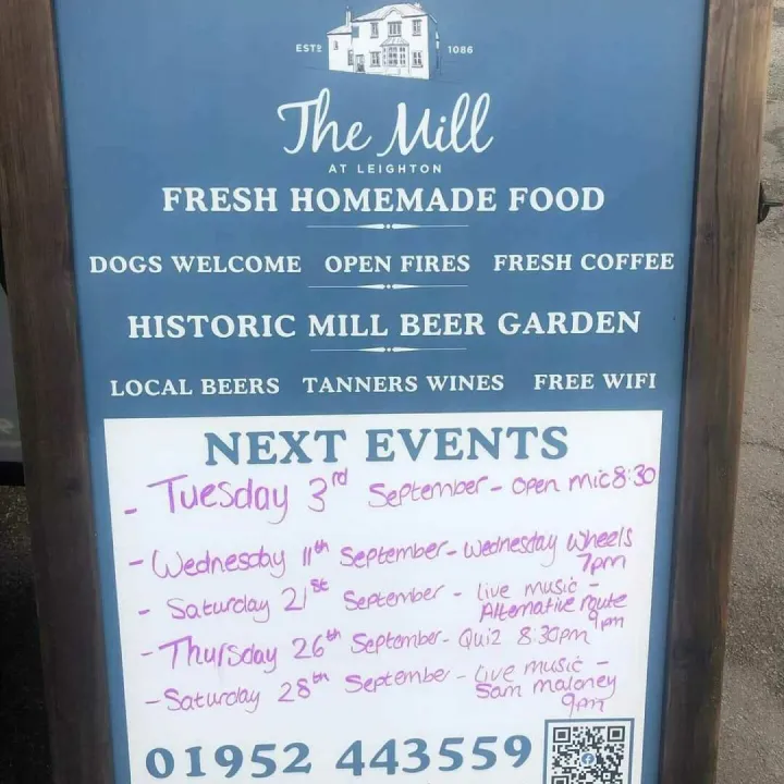 The Mill Leighton Correx Signage