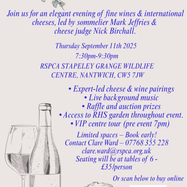 Rspca Cheese and Wine 2025