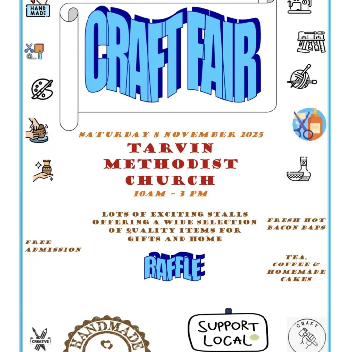 Craft Fair poster 2025