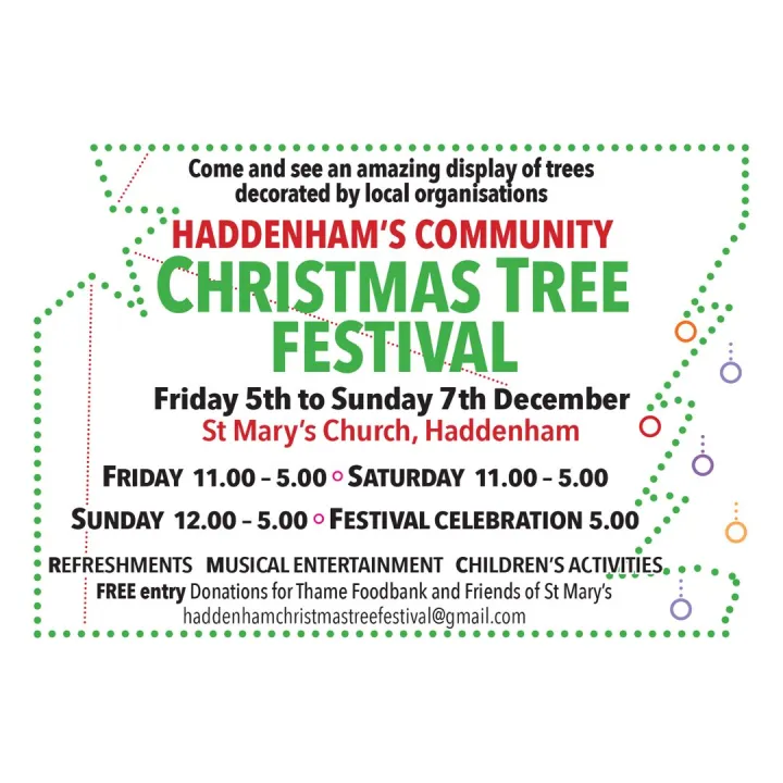 Xmas Tree Festival 2025 Poster